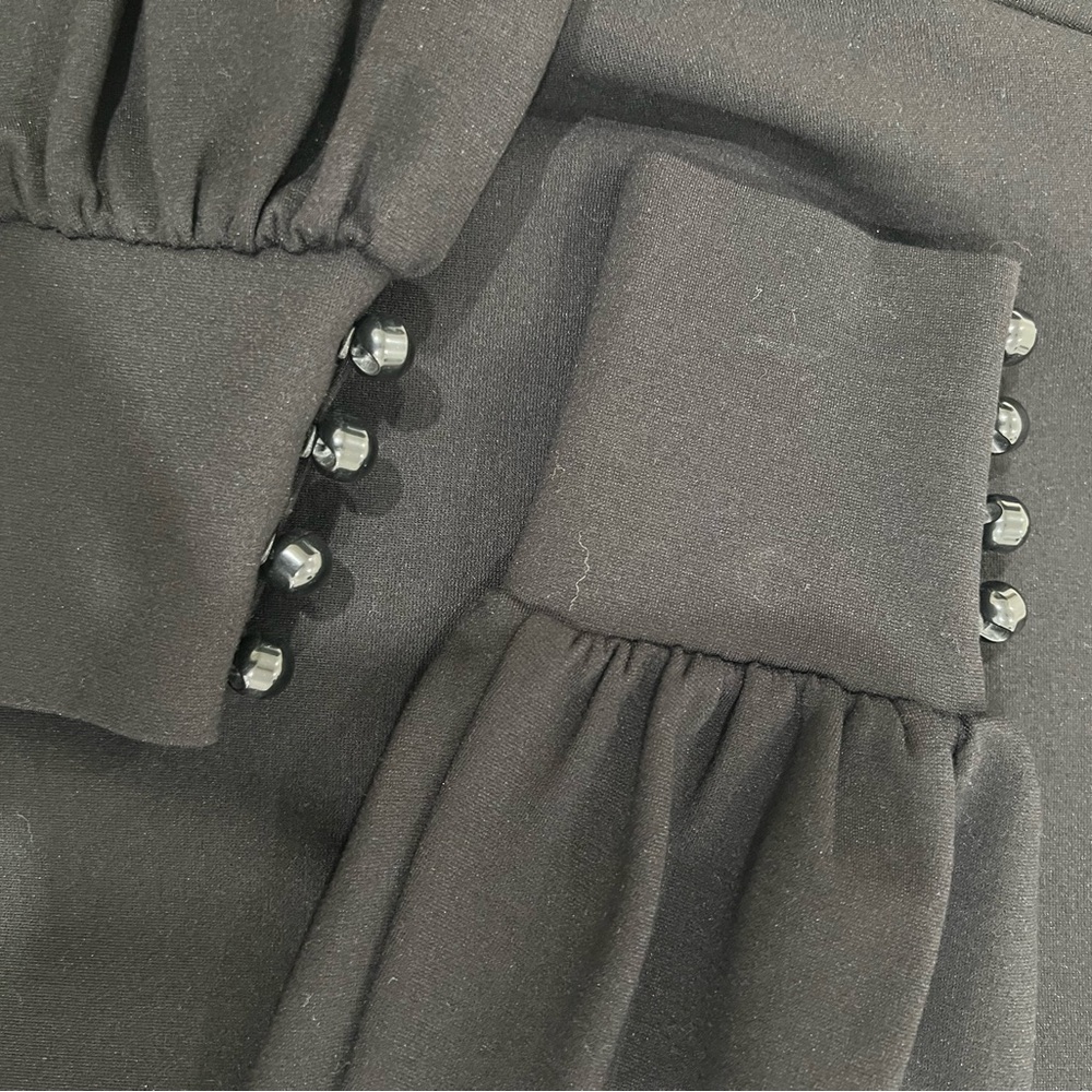 NWT KATE SPADE DRESS BLACK DRESS - Picture 7 of 7